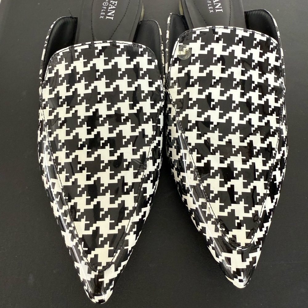 Alfani Black and White Houndstooth Women's Shoes